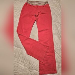 Lacoste Girls Pink Sweatpants